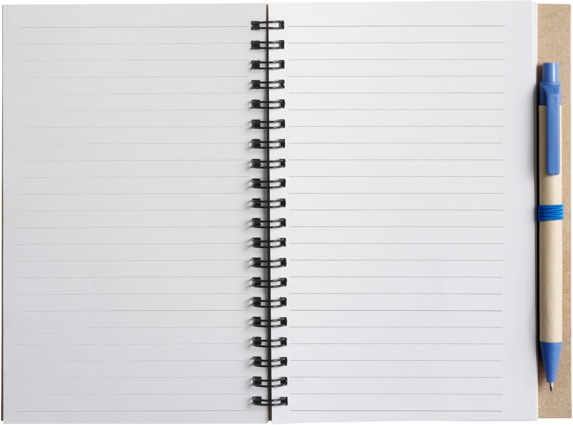 Picture of Recycled notebook with ballpen