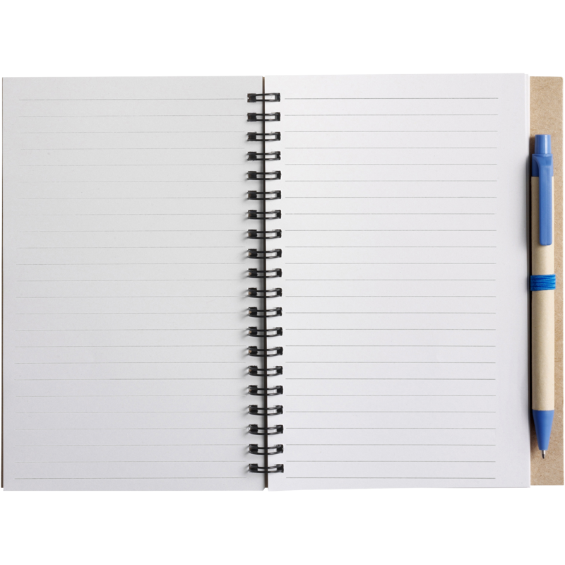 Notebook with ballpen 2715_018 (Light blue)