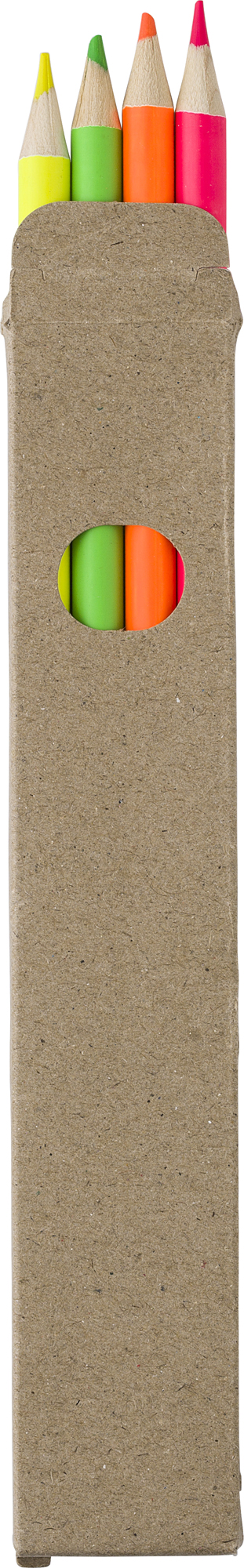 Picture of Coloured highlighter pencil set (4pc)