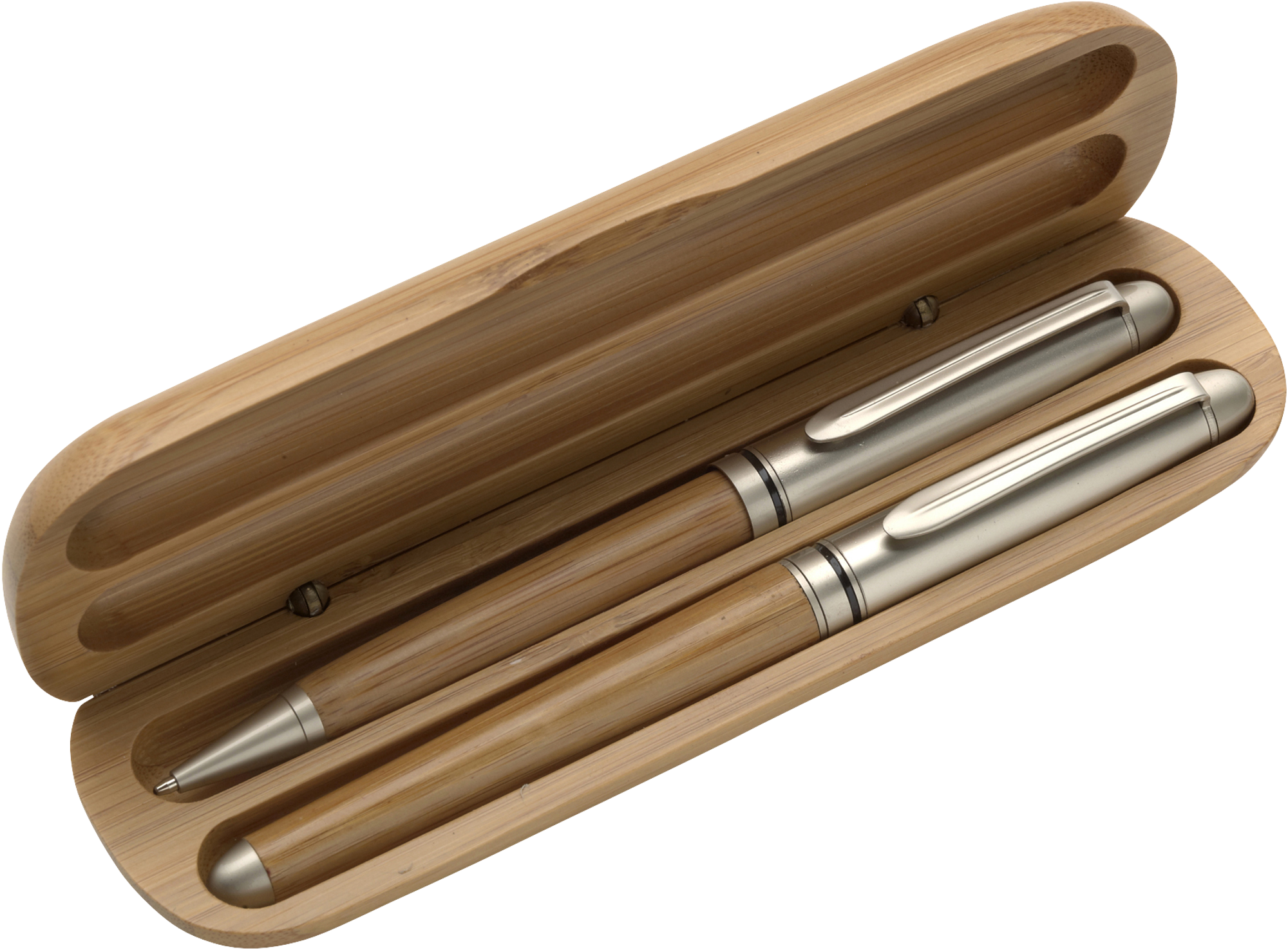 Picture of Bamboo ballpen and rollerpen