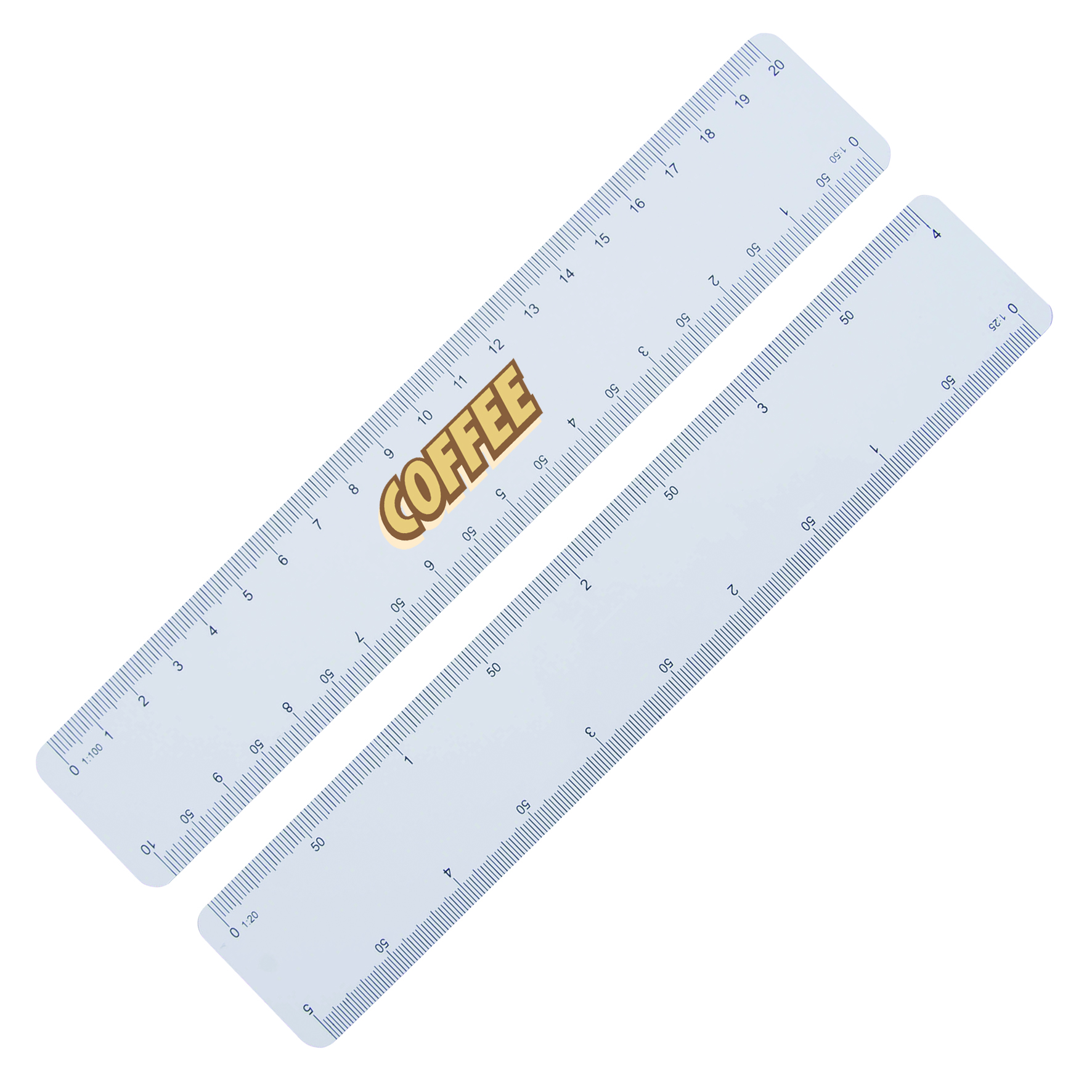 Picture of Ultra thin scale ruler (20cm)