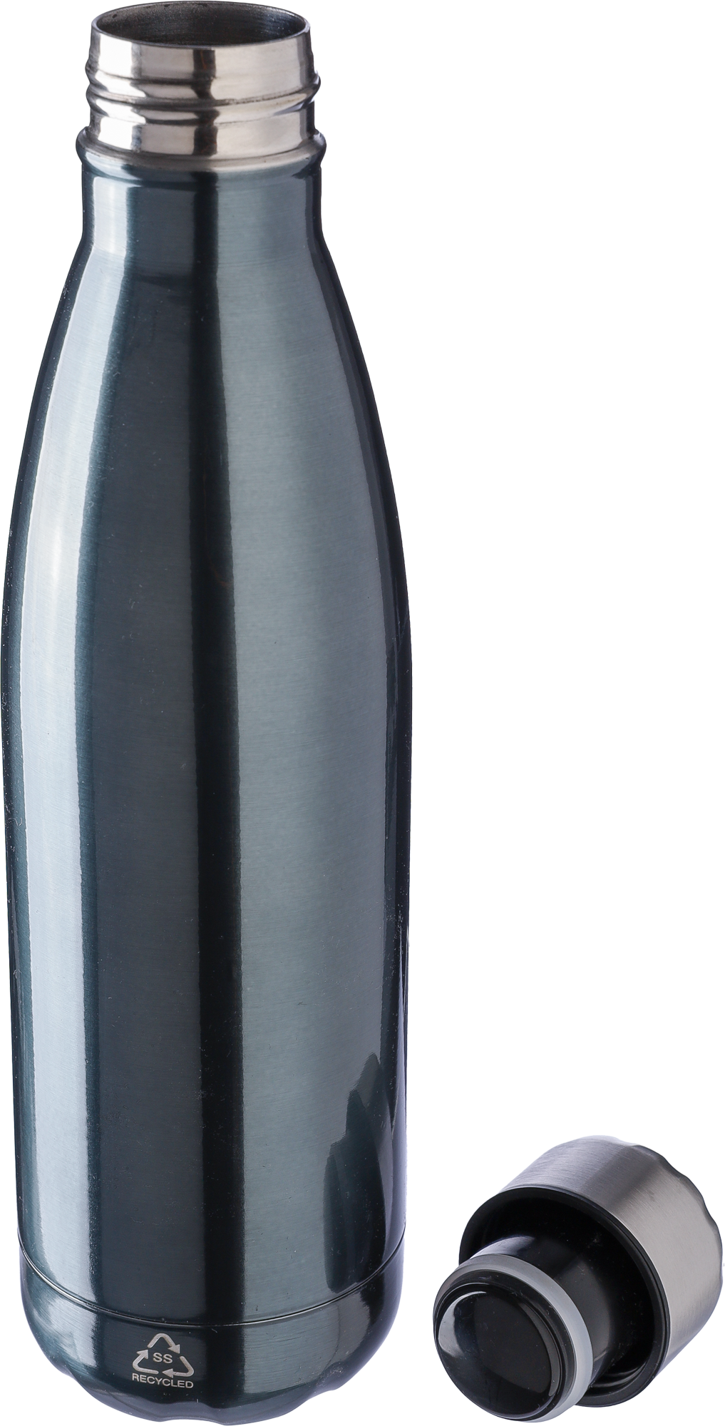 Picture of Recycled stainless steel double walled bottle (500ml)
