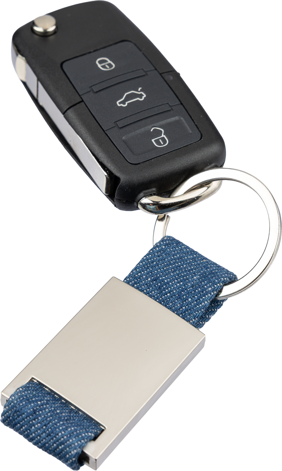 Picture of Denim keyring