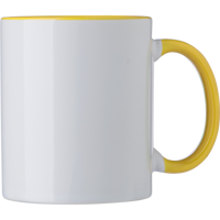 Ceramic mug (300ml) 864564_006 (Yellow)