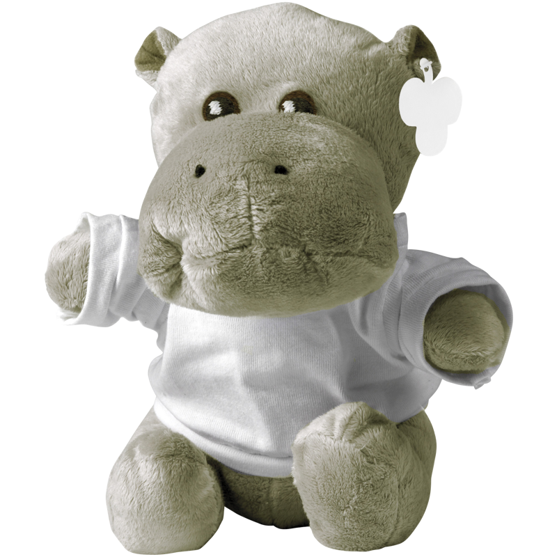 Plush Hippo 8084_003 (Grey)
