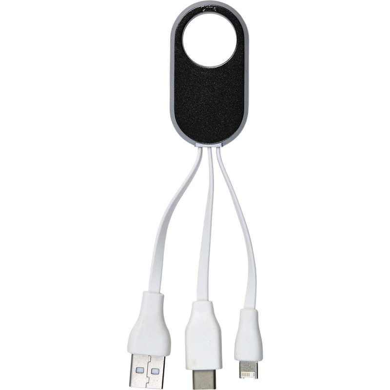 Charger cable set 8450_001 (Black)