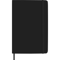 Soft feel notebook (approx. A5) 3076_001 (Black)