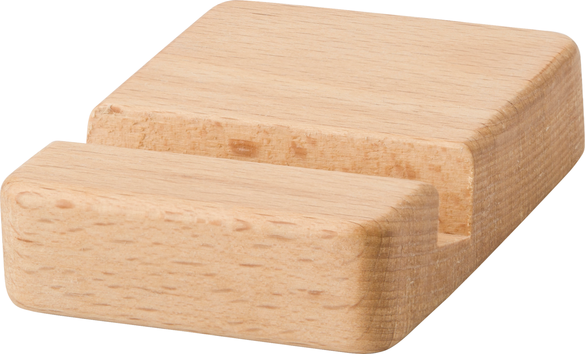 Picture of Beech wood phone holder